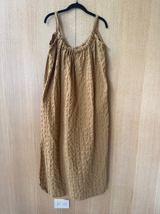 Mara Hoffman Dresses & Skirts - Mara Hoffman Swim Lexi Woven Cotton Dress Mustard Size Small